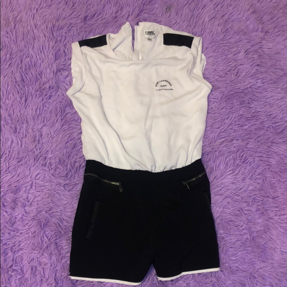 Karl lagerfield girls romper